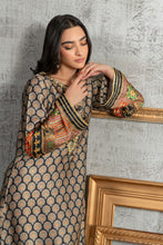 Black Printed Kaftan