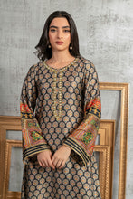 Black Printed Kaftan