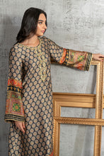 Black Printed Kaftan