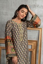 Black Printed Kaftan