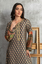 Black Printed Kaftan