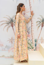 Beige Floral Kaftan