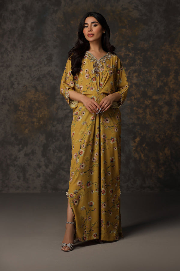 Mustard Yellow Kaftan
