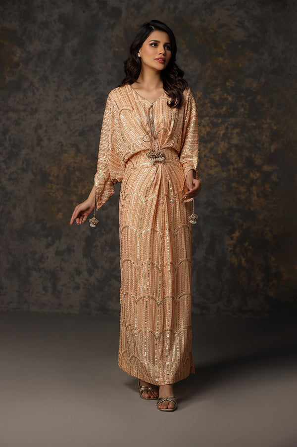 Peach Kaftan