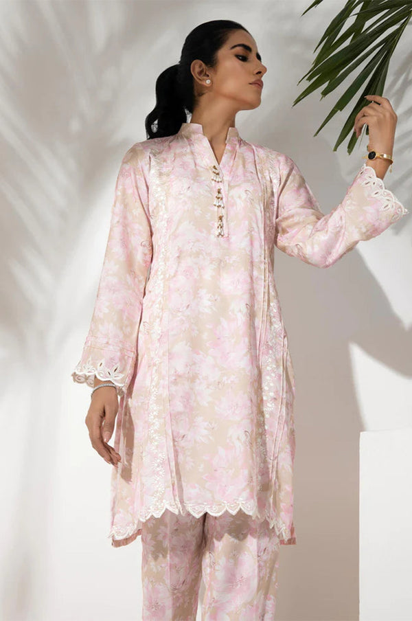 Pink and Ivory