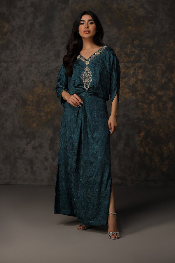Teal Kaftan