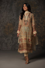 Golden Printed Dress