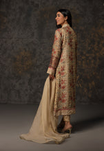Golden Printed Dress